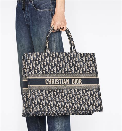 chriatian dior tote|christian Dior large book tote.